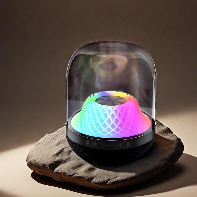 Беспроводная Bluetooth-колонка Liuli 4-го поколения с функцией Intelligent Voice, сабвуфер Harman Kardon, серия TWS, прозрачный звук