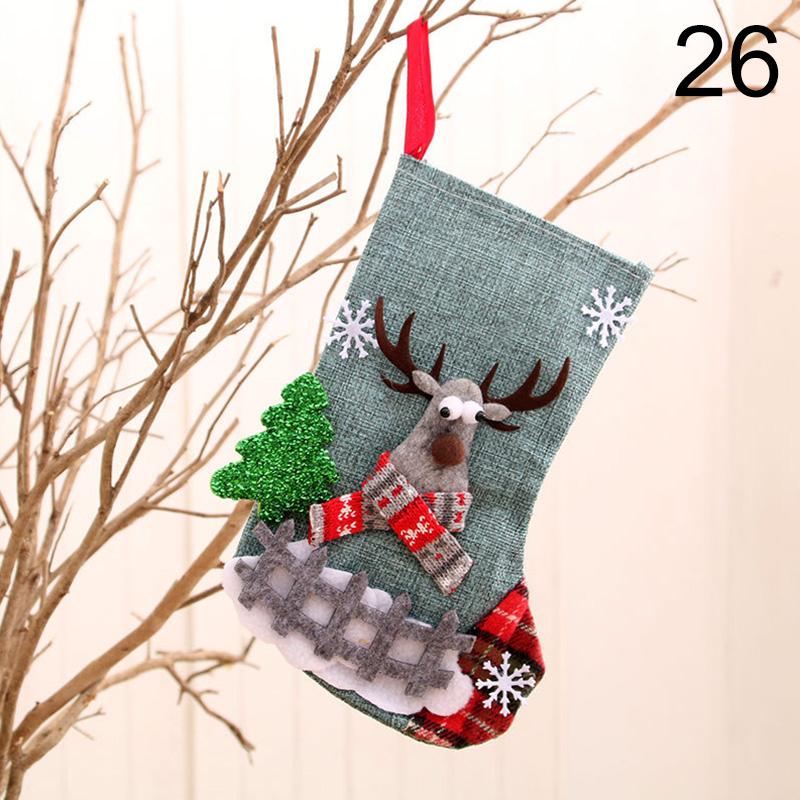 Christmas Sockings Christmas Gift Bags Decorations Christmas Holiday Gifts Christmas Tree Decorations Gift Packaging Bags