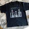 90-е Jack Off Jill рок-группа Редкий дизайн черный классический стиль BL1269 Унисекс Футболка