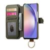 For Samsung Galaxy A35 5G Case RFID Blocking Zipper Wallet PU Leather Mobile Cover