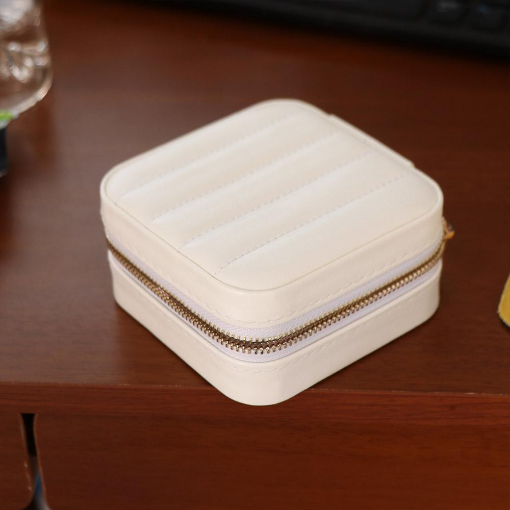 Detachable Jewelry Storage Case Lightweight Necklace Storage Box Mirror Jewelry Box Vacation