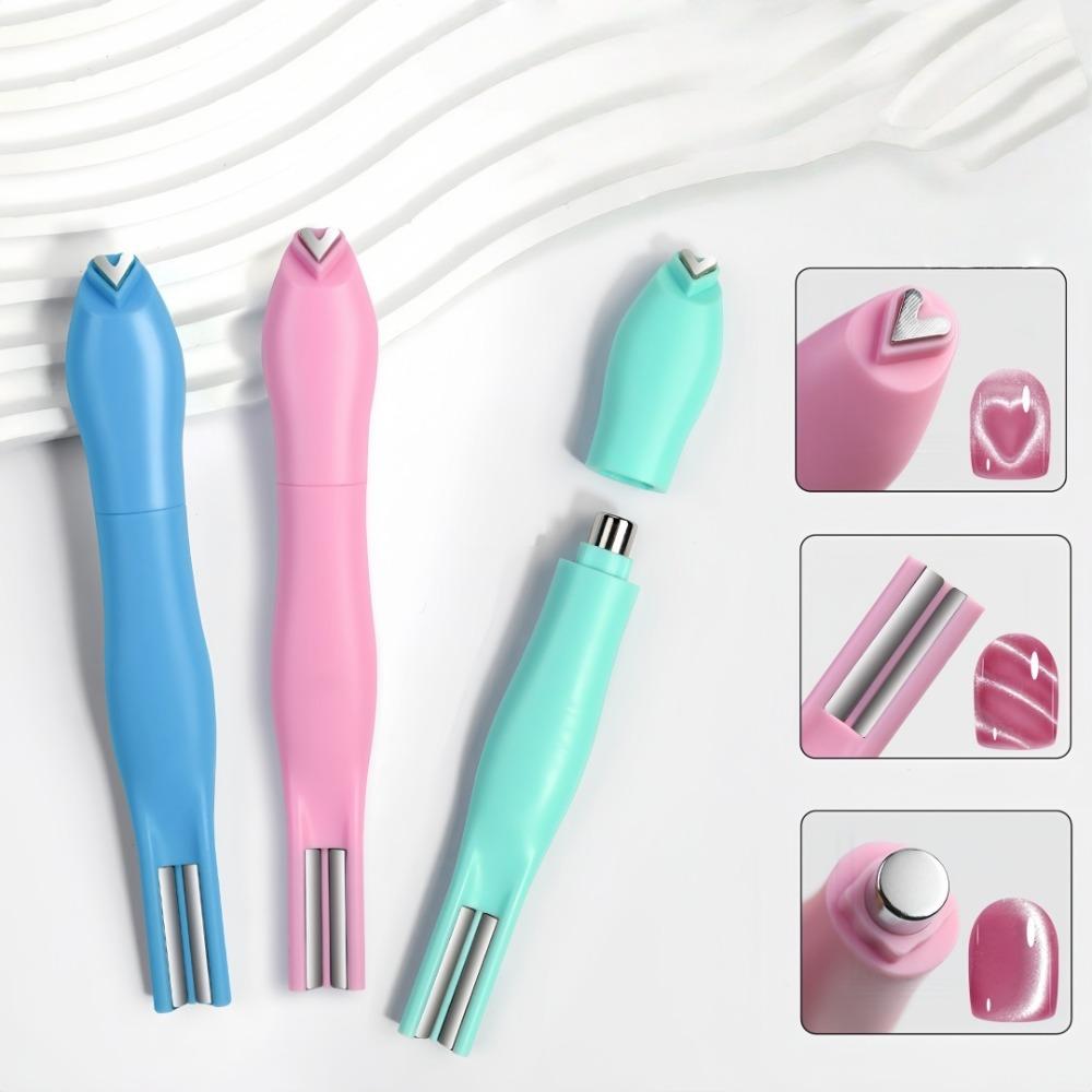 Магнитная палочка для ногтей Strong Nail Магнит для кошачьего глаза 3 в 1 Съемный многофункциональный магнит для DIY маникюра в салоне красоты Магнитная палочка для притяжения