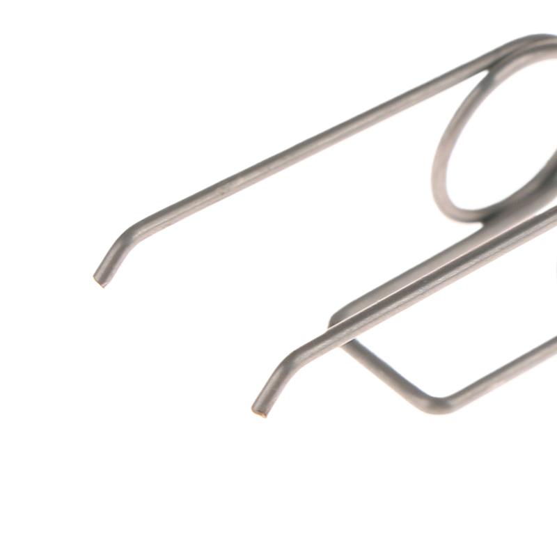 3Pcs Double Torsion Spring For Trash Can Stainless Steel 1.0Mm Wire Diameter 11Mm Outside D Strong Torsional Spring