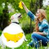 Latex Dog Squeaky Chew Toy Interactive Banana/Carrot/Bee/Duck Shaped Puppy Molar Toy for Small Medium Dogs
