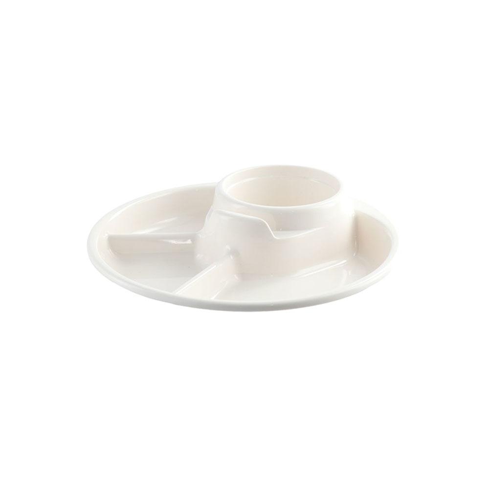 Portable Diet Control Keep Fit Lose Weight Tool Food  Plate Meal Measure Dish Portion Control