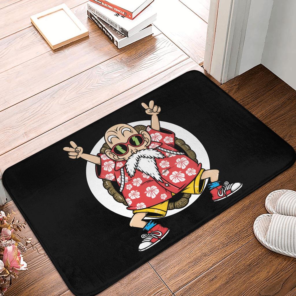 DragonBall Anime Dragon Ball Doormat Non-Slip Entrance Bath Kitchen Door Floor Mat Garage Carpet Rug