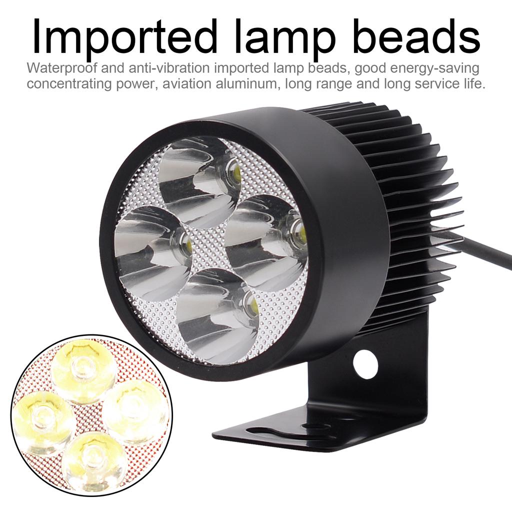 12 В-85 В 20 Вт мотоциклетный электровелосипед светодиодная фара автомобильные аксессуары