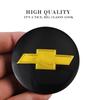 FVX1  56mm Car Wheel Hub Center Cap Metal Emblem Stickers For Chevrolet Cruze Malibu Colorado Suburban Equinox Blazer Trax Camaro Spar