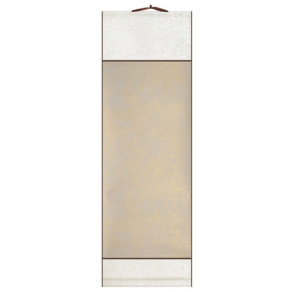 Свиток из золотой рисовой бумаги в китайском стиле, каллиграфические картины, монтировочный свиток, художник