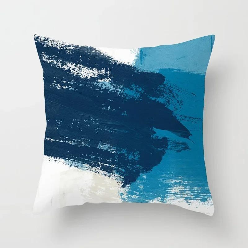 Абстрактная картина маслом Декоративная наволочка Гостиная Офис Украшения Главная Наволочка