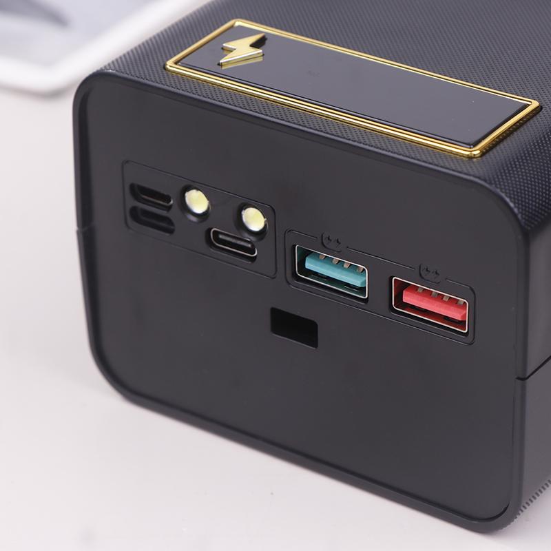 D21 21X18650 Корпус для аккумуляторов Пайка не требуется Корпус Power Bank Pd Со светом Зарядный бокс для аккумуляторов 18650 Съемный Портативный DIY Корпус