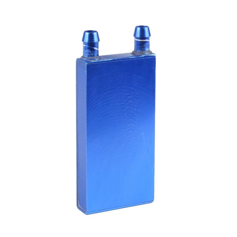 40x80x12 мм алюминиевый радиатор блока охладителя жидкой воды для радиатора процессора компьютера