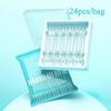 Sticky Ear Swabs, 24Pcs/Box Silicone Earwax Remover Stick for Adults Kids Elders