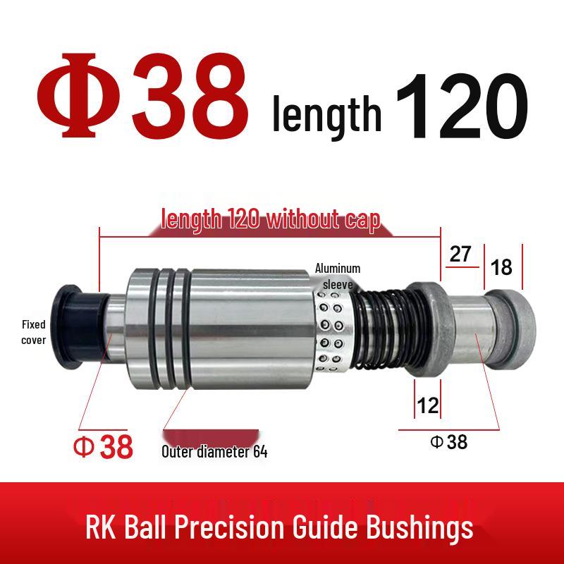 Replacement Disc Mill Mold Accessories - Cross Roller Rolling Rubber Sleeve & Outer Guide Post Bushing Set