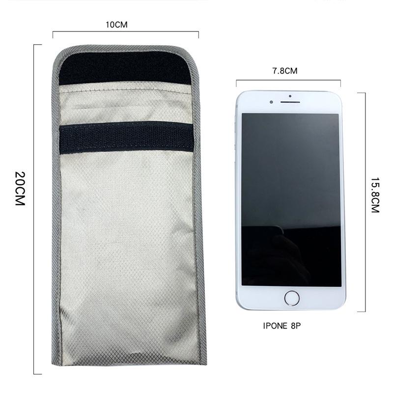 Двухслойный чехол для телефона с защитой от радиации: Сумка для защиты от отслеживания сигнала