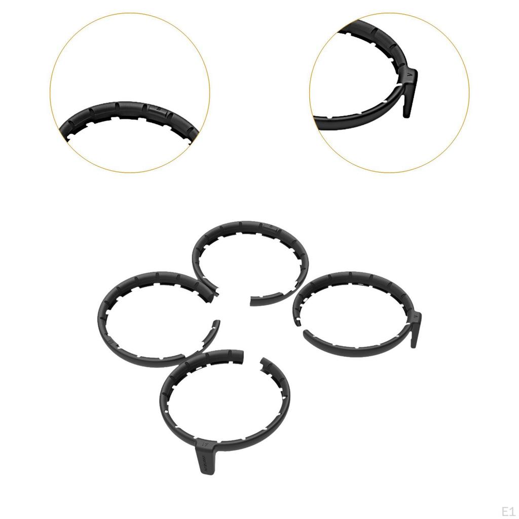 4 шт. Защита пропеллеров дрона Защита пропеллеров Защита от царапин Защитные кольца от ударов для Flip