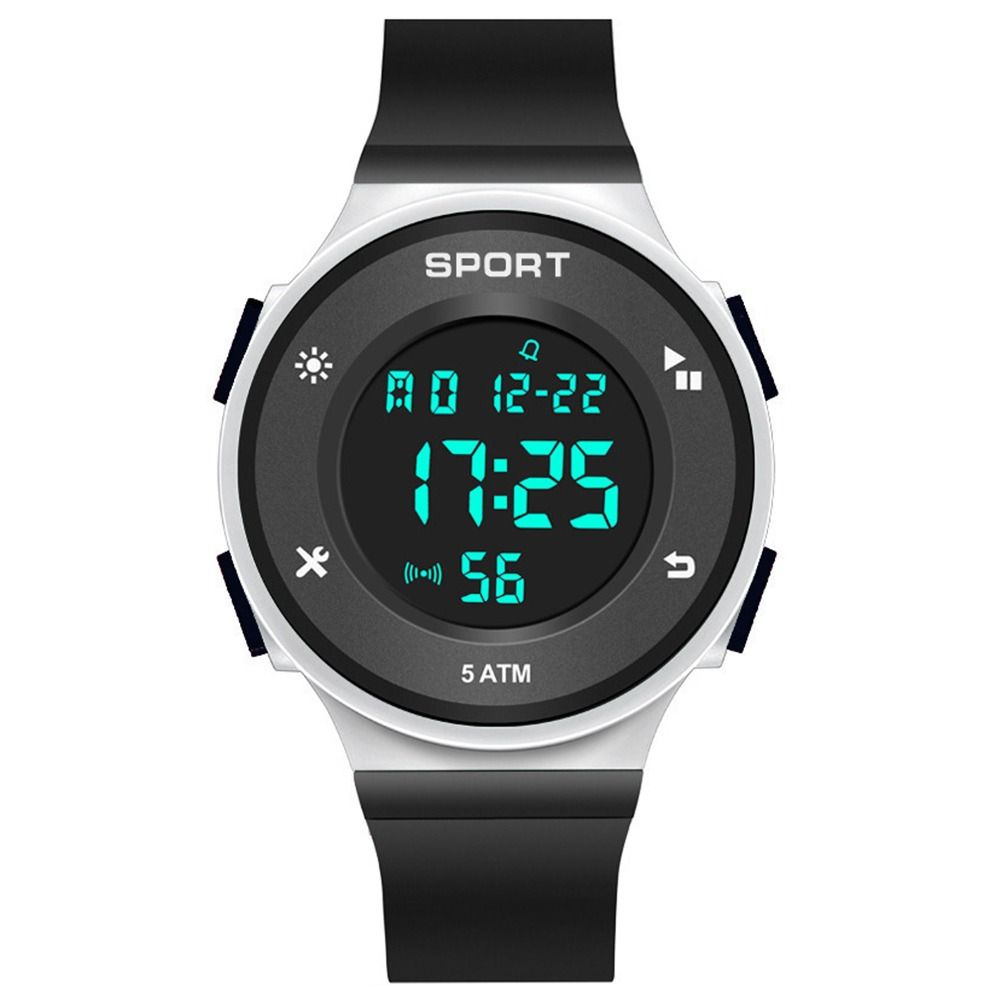 Электронные часы с большим циферблатом, повседневные светодиодные цифровые наручные часы, высококачественные часы для пары, для спорта на открытом воздухе