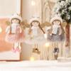 Festive Christmas Angel Plush Doll Pendant for Delightful Atmosphere