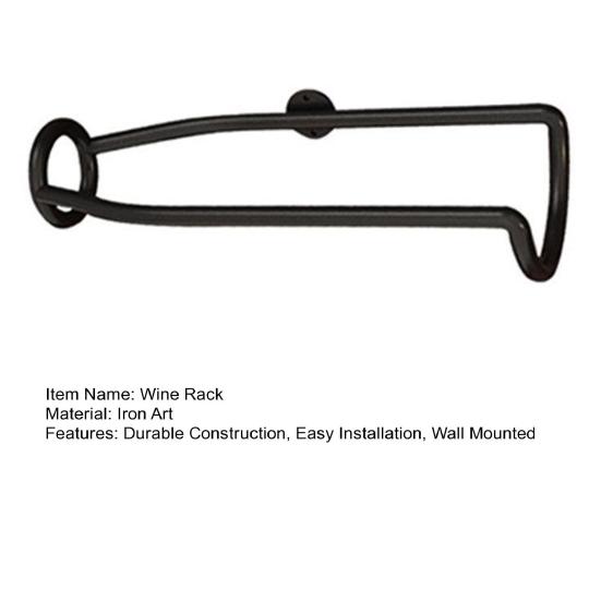 Железная винная полка в индустриальном стиле, простая установка, настенная винная полка, полка для хранения бутылок и банок для пива, железная полка