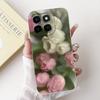Чехол для телефона Honor X6c Милый мультяшный кролик Сердце-любовь Ударопрочный Funda Для HonorX6c 4G NIC-LX1 NIC-LX2 NIC-LX3 X 6c Capa