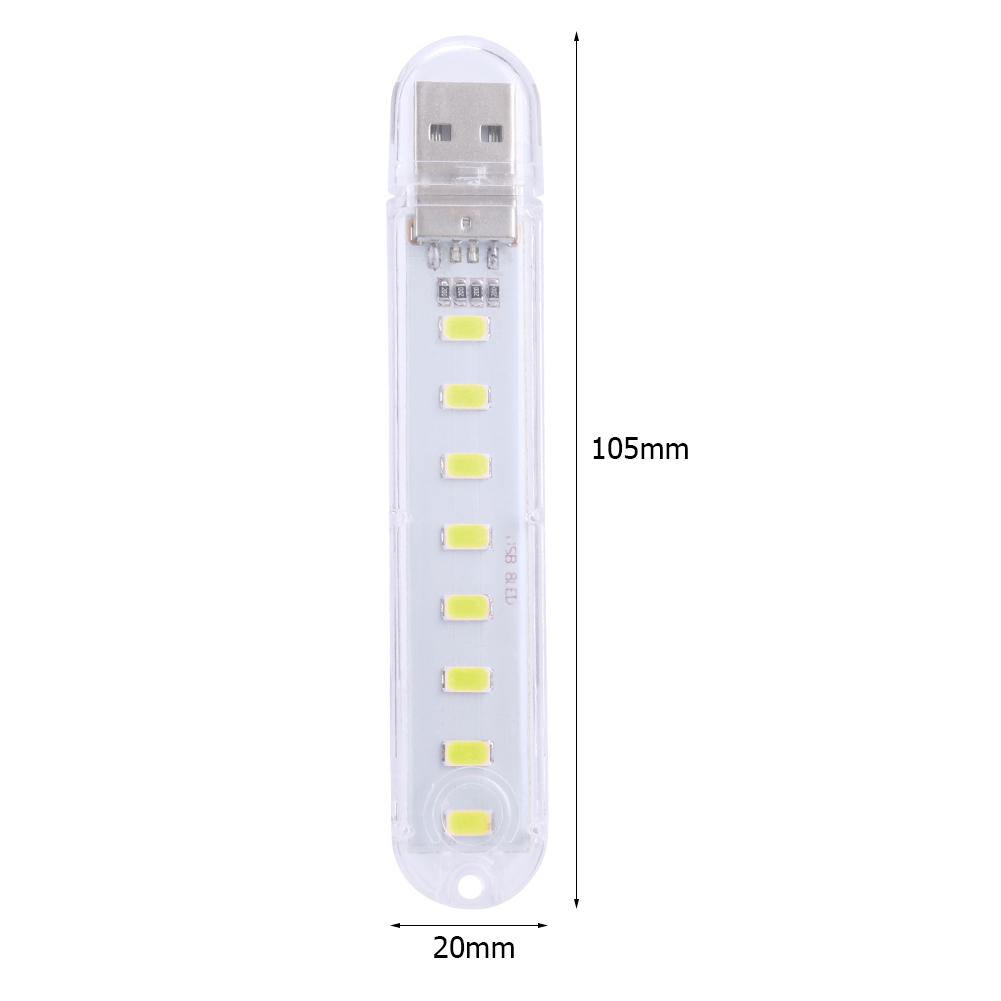 1/2/4Pcs Small Camping Lamp White/Warm Light Compact Reading Light Lightweight Powerbank Lamp for Laptops Computer