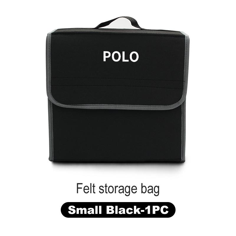 PIG1 Car Trunk Felt Storage Box Folding Organizer Auto Interior Accessories For Volkswagen VW Jetta Golf Beetle CC EOS GTI MK2 MK4