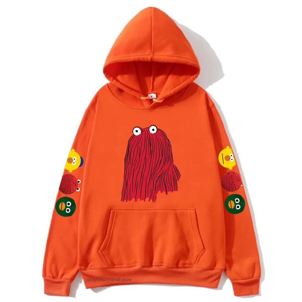 RED GUY толстовки с капюшоном мультфильм Dont Hug Me Im Scared толстовка для женщин зимняя уличная одежда Sudadera