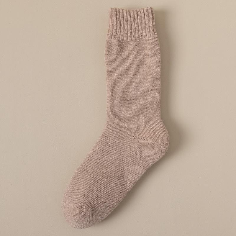 Супер Толстые Кашемировые Носки для Женщин, чтобы Сохранять Тепло Осенью и Зимой