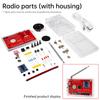 RDA5807 Простой DIY-комплект FM-радио 87-108 МГц Практика пайки Компоненты Micro-USB Функция автоматического поиска/сохранения/запоминания выключения питания