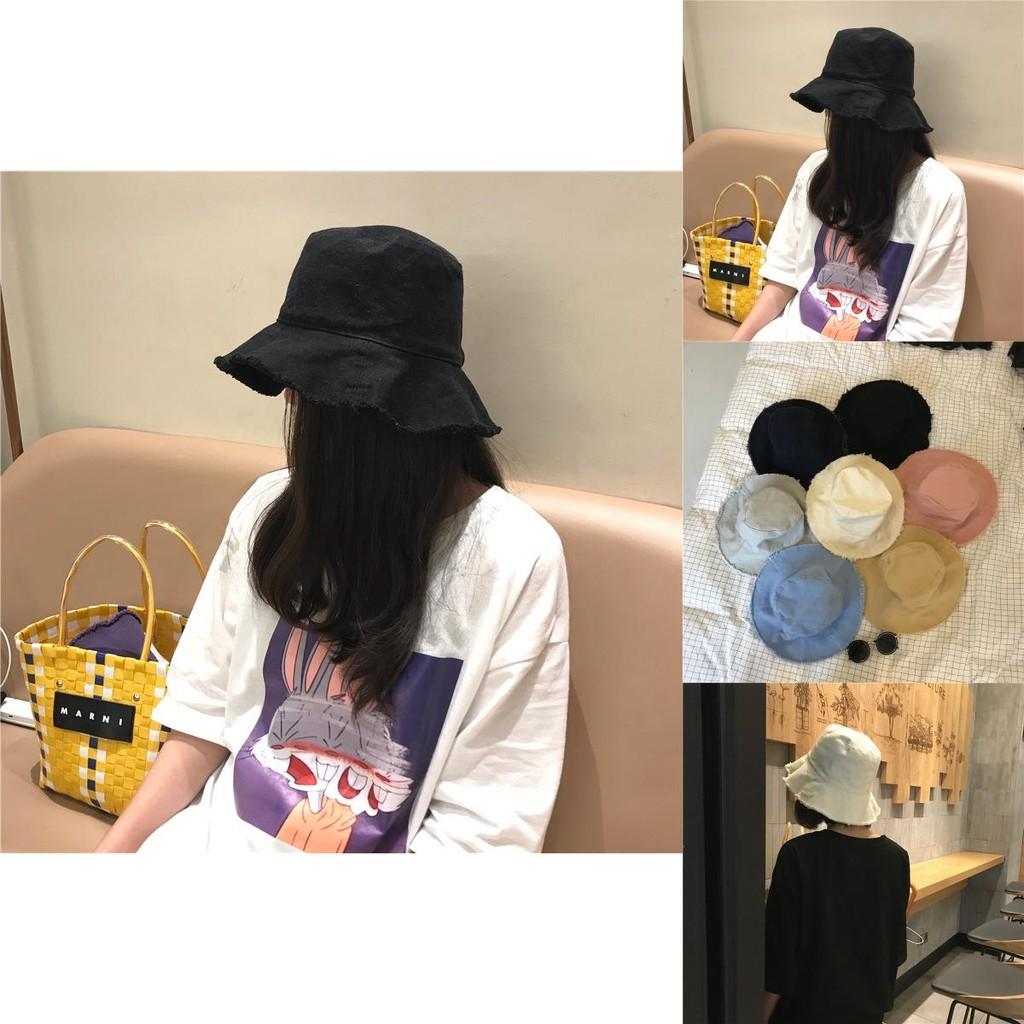 Стильная и универсальная женская шляпа-рыбачка, дышащая и уютная, корейская модная шляпа от солнца