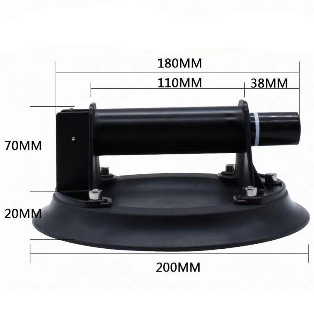 8-дюймовая вакуумная присоска, грузоподъемность 200 кг, сверхмощный вакуумный подъемник для подъема гранитного стекла