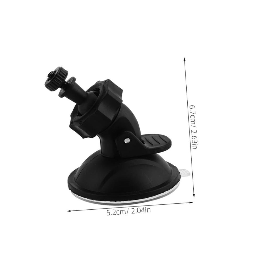 HYTROVE 2 Pcs Vacuum Suction Cup Strong Suction Drive Recorder Compatible with Action Camera