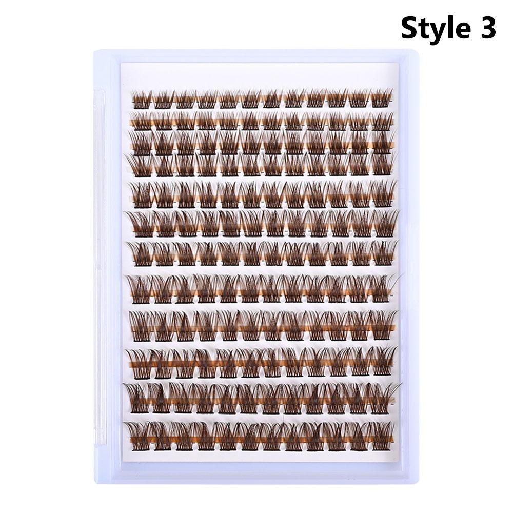 Soft Fluffy Segmented Eyelashes Single Cluster DIY Grafting Eyelashes Women's Beauty