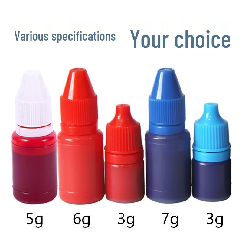 10ml Photo-Sensitive Ink Pad with Colored Cap for Stamps