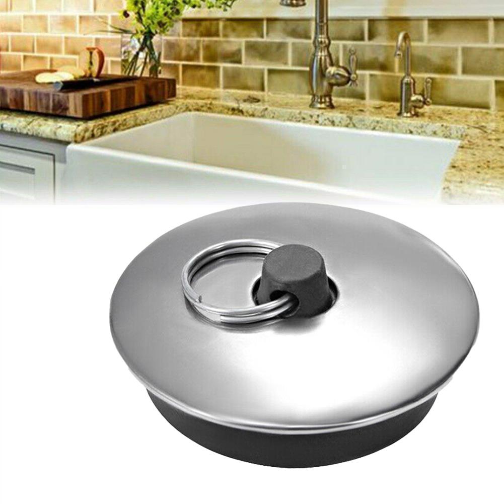 Round Rubber Sink Plug Sink Water Stopper Bathtub Accessories