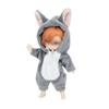YUYAKESHI Obitsu 11 OB11 Размер наряда Obitsu Doll 11 Одежда Animal Animal GSC Домашняя одежда Мягкая игрушка Одежда для кукол Одежда для кукол Пушистая милая кукла 11 см
