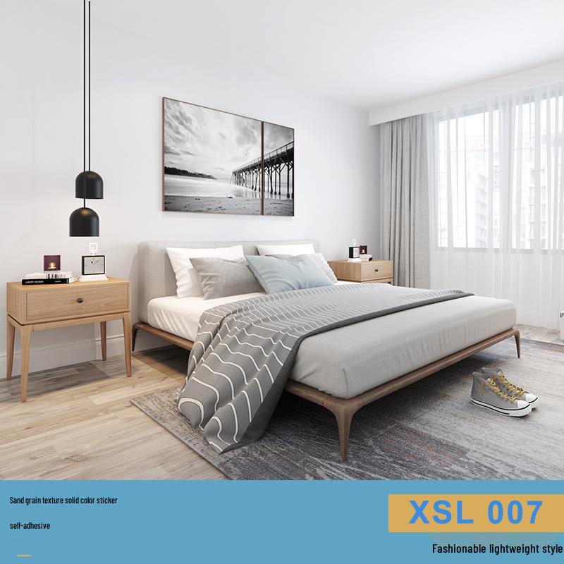 Solid Color Matte Wallpaper – Self-Adhesive, Waterproof, Washable, Thickened for Furniture Renovation