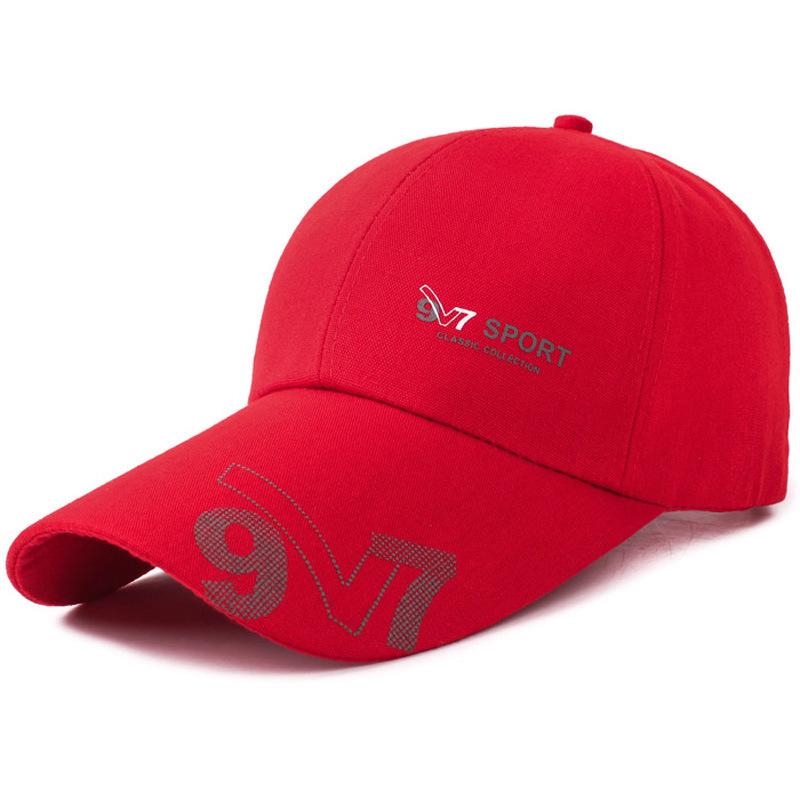 Canvas 97 Baseball Cap Spring Summer Outdoor Sunscreen Visor Cap Extended Brim Versatile Cap Women