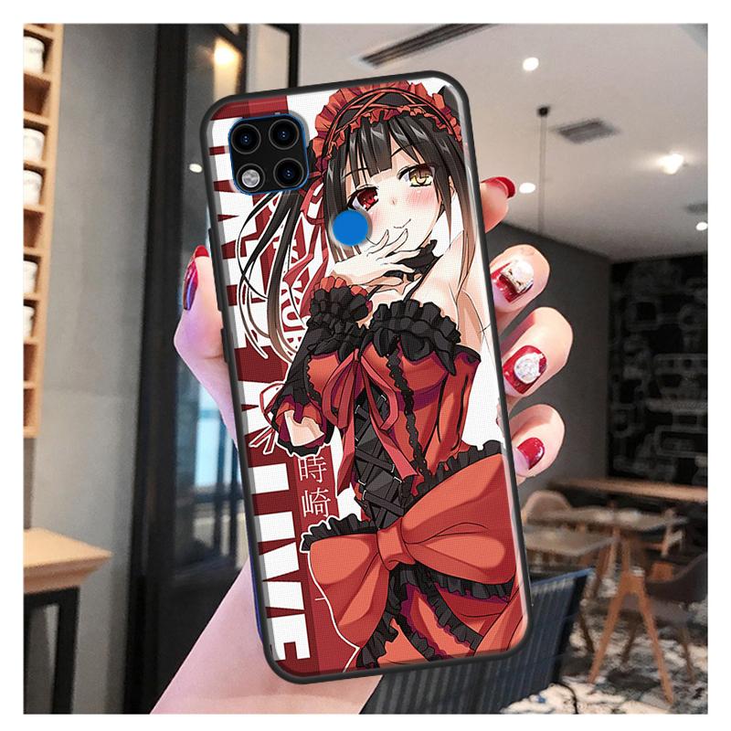 Чехол Kurumi Tokisaki Date A Live для Xiaomi Redmi Note 11 Pro, чехол для телефона Redmi 9T 9A 9C 9S 10S Note 9 10 Pro, задняя крышка