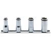 Набор головок с захватом для гаек на рейке RS2350 x 4 Ko-ken 1/4" (6,35) кв.м.. Полуглубокий