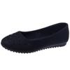 Fashion Women Casual Flat Shoes Spring Autumn Flat Loafer Comfort Women Shoes Slips Soft Round Toe Rhinestone Flats Shoes Plus Size 43