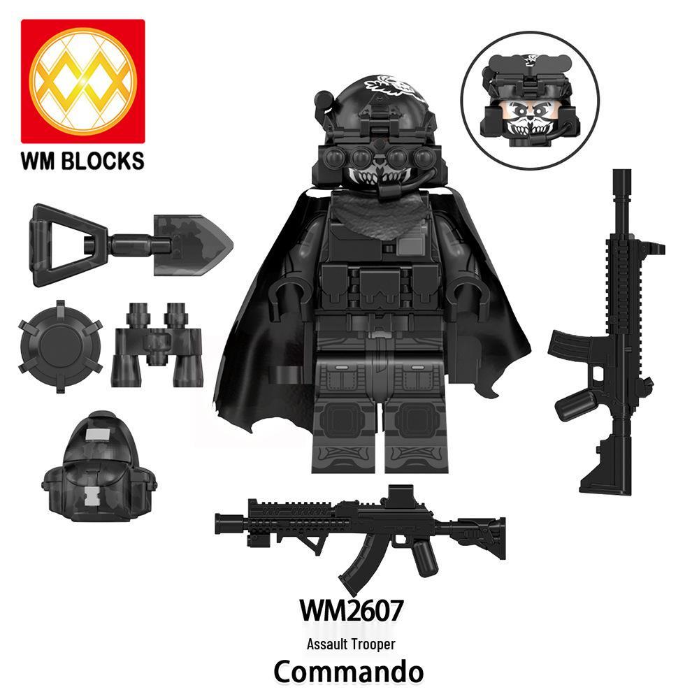 WM6169 Серия "Военная" Специальные Силы Строительные Блоки Игрушка для Детей