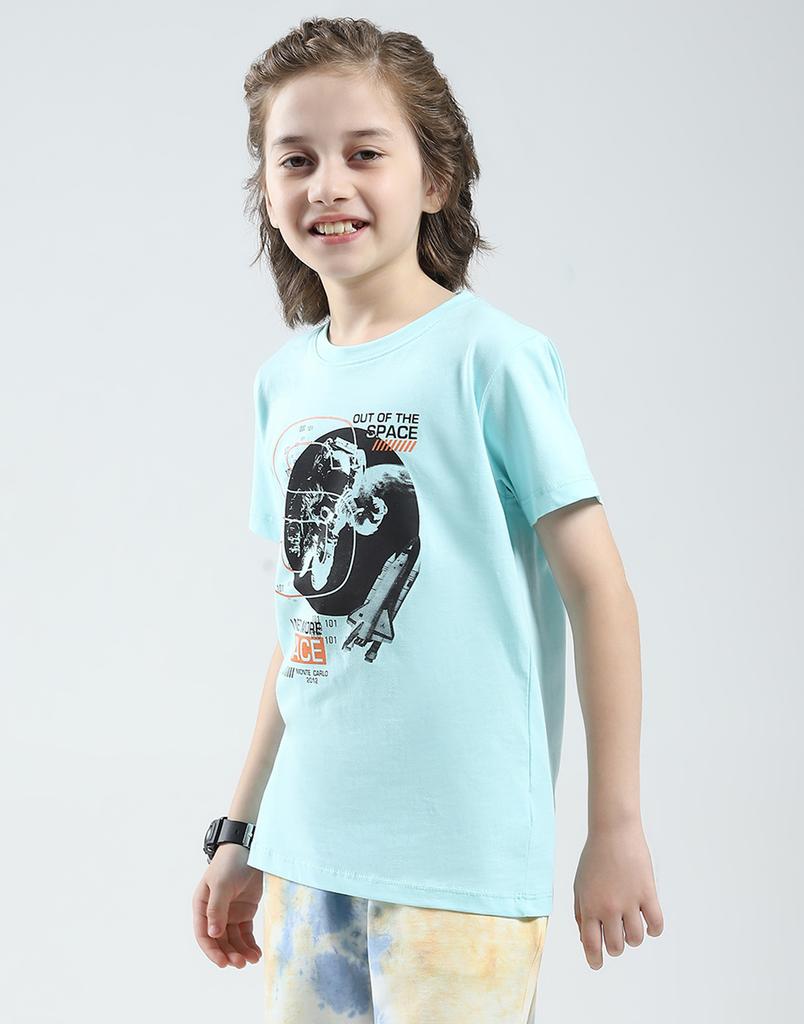 Monte Carlo Boys Printed Round Neck Tshirt ( Pack Of 2)