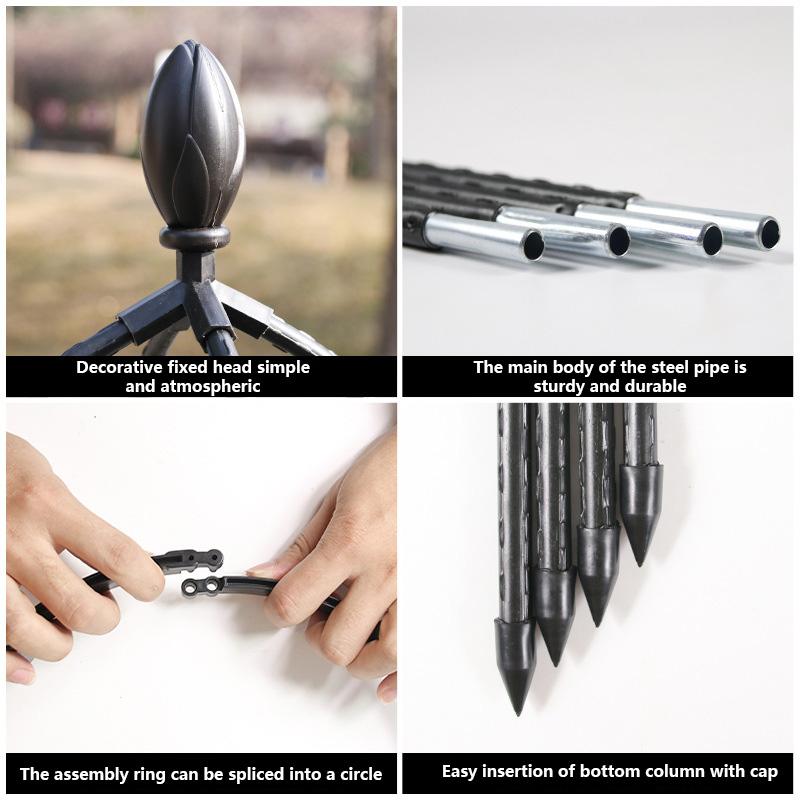 Опора для вьющихся растений, шпалера для улицы, башенный сад, опора для цветов, высокая рама для поддержки горшечных растений, опора для вьющихся цветочных лоз, сделай сам стойка