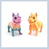 3D-печать Симуляция цвета Щенячья игрушка Модель Поделка Креативный Бульдог Питомец Дом Офис Настольные Декоративные Украшения Подарочные Игрушки