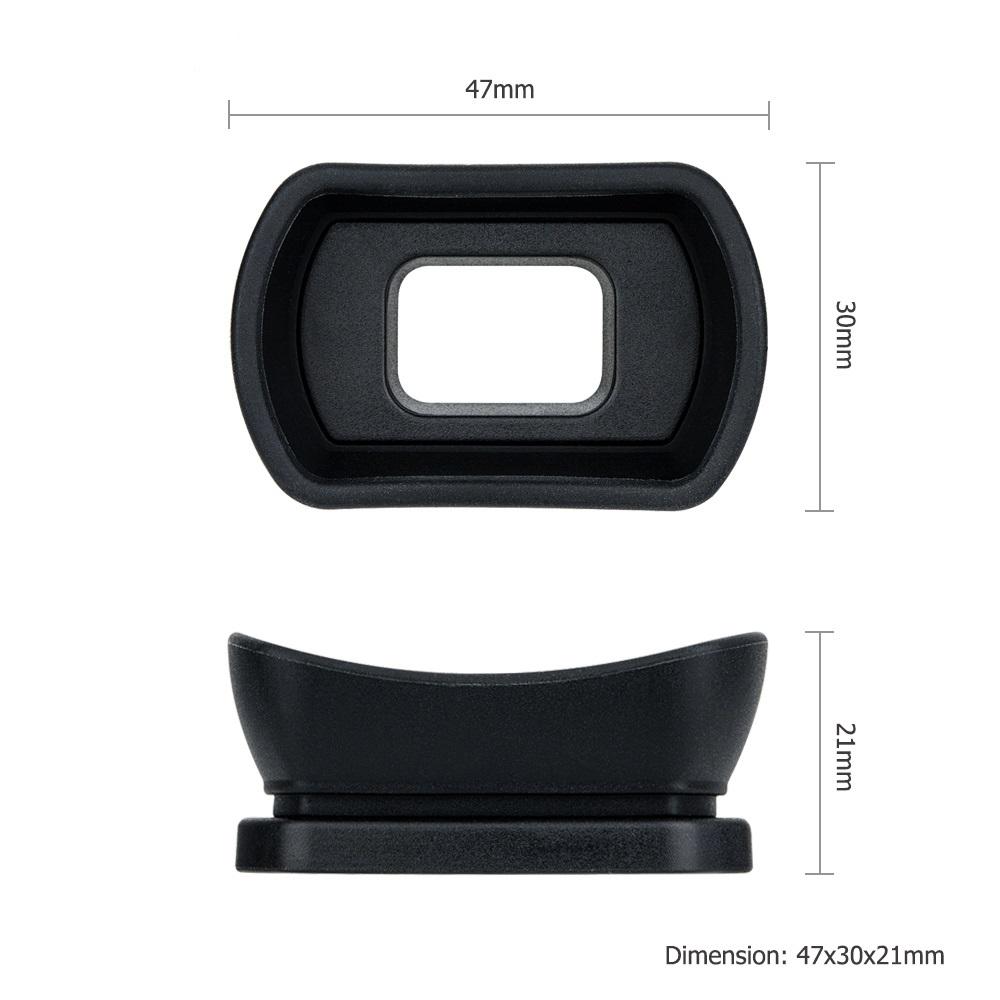 Soft Silicon Camera Viewfinder Eyecup Eyepiece Eyeshade for Nikon D780 D750 D610 D600 D7500 D7200 Replaces DK-20/21/23/24/25/28
