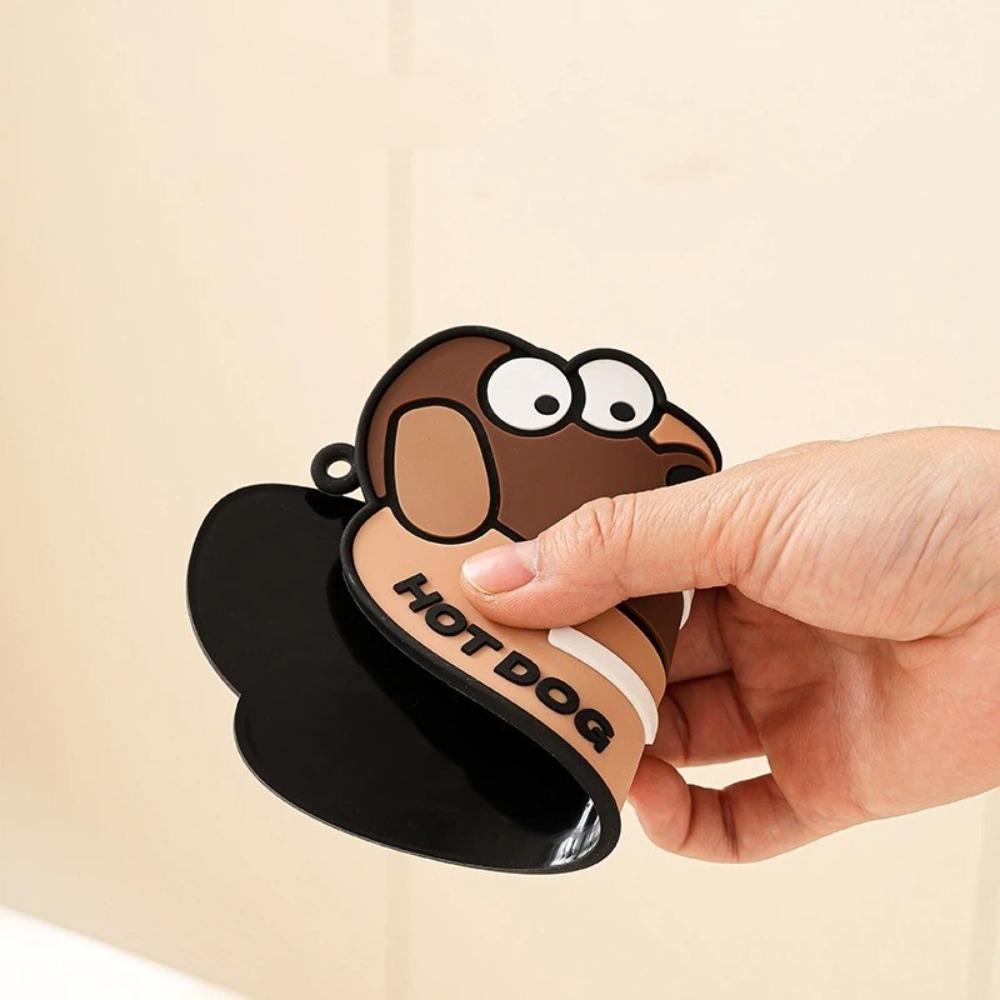 2PCS/SET Anti-Slip Spoon Storage Mat Silicone Heat-Resistant Pad Countertop Placement