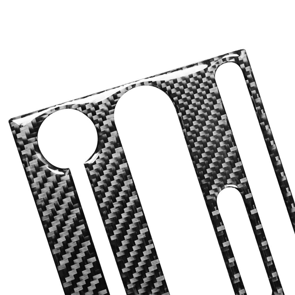 For 05-09 Ford Mustang Carbon Fiber Dash Console Radio Control Panel Cover Trim