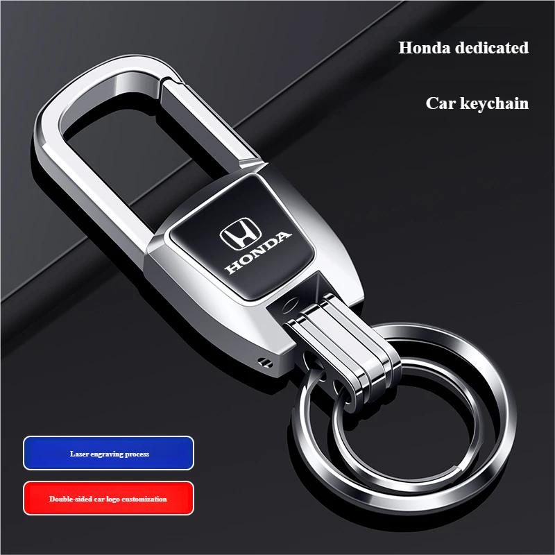 Honda Metal Key Rings And Key Chains For Honda Civic, Accord, City Edition, CR-V, UR-V, Emerald Edition, Odyssey, Hybrid Veh AWD PH2