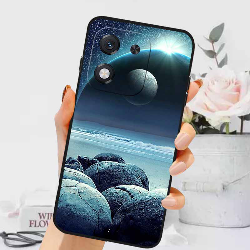 Чехол для Honor X70i 5G Роскошный Мраморный Силиконовый Мягкий Чехол для Телефона для Honor X70i 5G Защитная Задняя Крышка из ТПУ ABR-AN00 Coque Capa